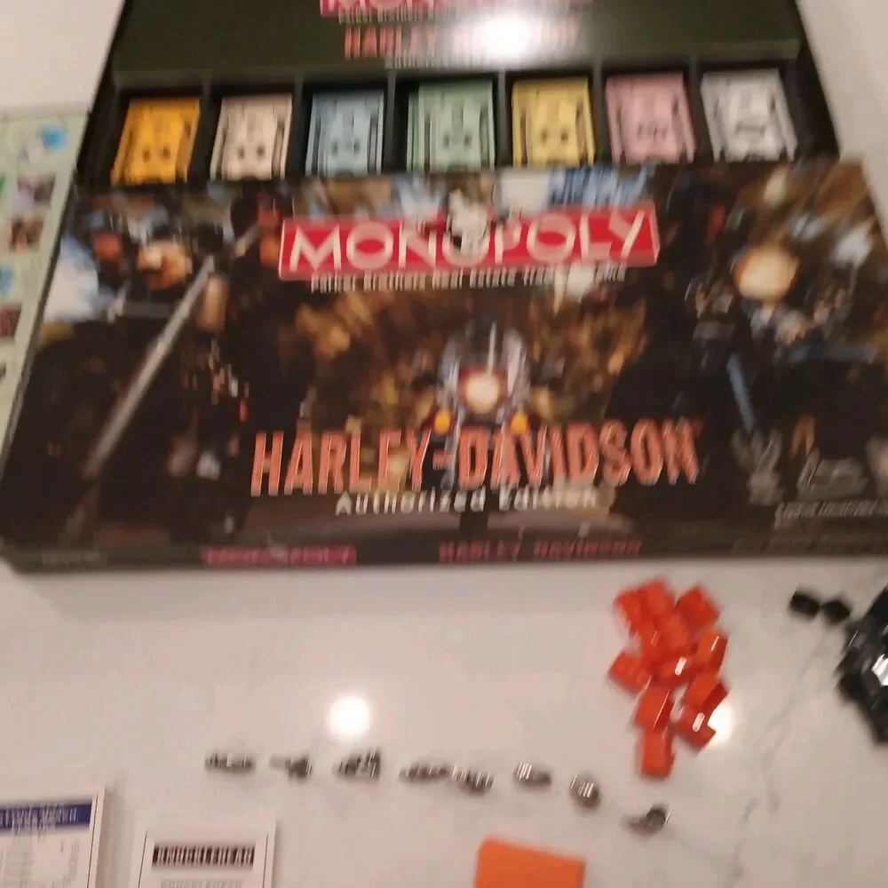 Parker Brothers monopoly harley